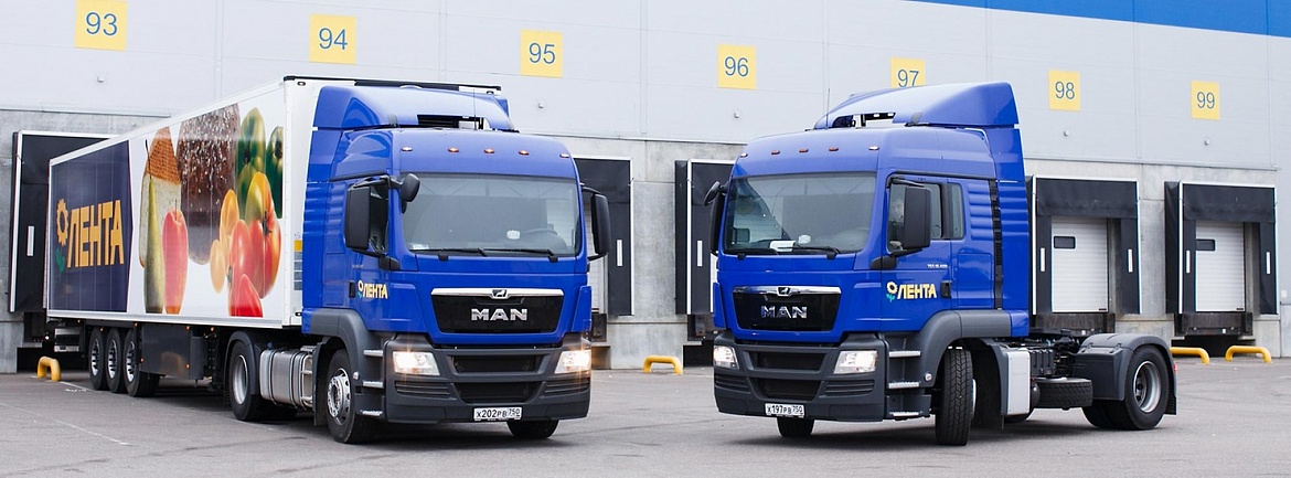 76 грузовых автомобилей MAN TGS переданы компании ЛЕНТА